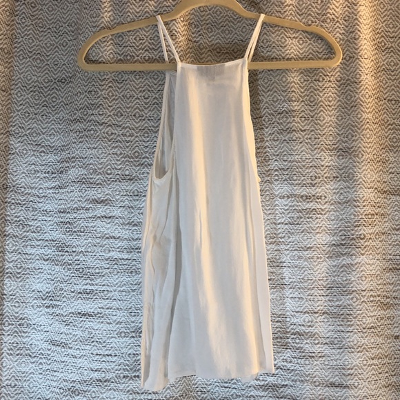 Topshop size 2 (US) white tank top blouse - Picture 4 of 4